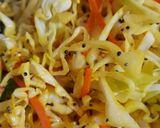 A picture of step 2 of Cabbage and carrot sambhariya.