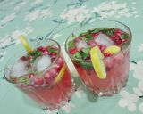 A picture of step 4 of Pomegranate Mojito.