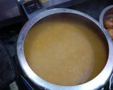 A picture of step 9 of Panchratna Daal / lentils for stuffed baati.