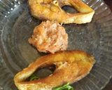 A picture of step 2 of Tangy orange fish.