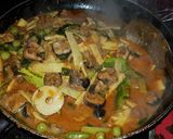รูปขั้นตอนการทำที่ 8 ของ ผัดเผ็ดปลาไหล