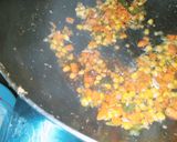 A picture of step 4 of Egg fried Rice with mayo garlic sauce.