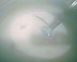 A picture of step 1 of Rice Kheer(Jauah rice).