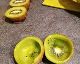 Une image de l'étape 1 de Kiwi au crabe 🦀🥝.