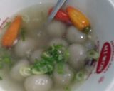 Foto langkah ke 5 dari resep Cilok goang,cireng banjur pempek kuah yang aman buat asam lambung (kuahnya saja).