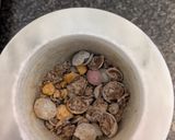 A picture of step 2 of Homemade mini egg chocolate bar.