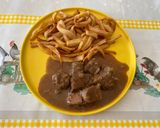 Une image de l'étape 8 de Carbonnade Flamande.