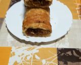 Foto del paso 1 de la receta Trenzado relleno pollo asado y pimientos y cebolla confitada