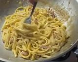 Foto langkah ke 5 dari resep Fettuccine Carbonara.
