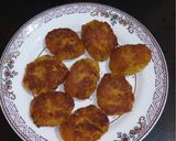 A picture of step 5 of Narkel - er Bara / Coconut Fritters.