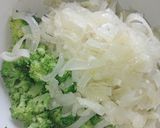 Foto del paso 4 de la receta: TARTA DE BRÓCOLI Y CEBOLLA🥦🧅