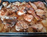 Foto del paso 2 de la receta: Pollo con Patatas ala Barbacoa 🤤👍🍽