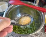 A picture of step 4 of Whole Wheat Broccoli Burgers in Air Fryer.