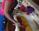 Foto del paso 7 de la receta: Rosca de reyes rellena de Nutella
