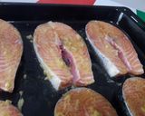 Foto del paso 2 de la receta: ❣Salmón con salsa de mostaza con miel y mantequilla