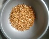 A picture of step 1 of Akara (beans cake).