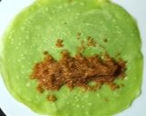 Une image de l'étape 4 de Crêpes vertes au pandan.