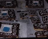 Foto del paso 2 de la receta: Mi casita de jengibre, chocolate y glasé!!🏠🎄🎄🎇