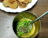 A picture of step 3 of Golden Heart Parathas (Stuffed Flatbread).