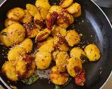 A picture of step 3 of Mini Dhokla.
