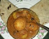 নিরামিষ আলুর দম (Niramish aloo r dum recipe in bengali) রেসিপির ধাপ 9 ছবি