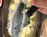Foto del paso 8 de la receta: Filetes de lubina al horno con cebolla patata tomate natural y aderezo Vidalim