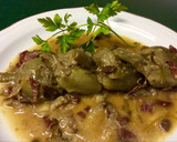 Foto del paso 9 de la receta: Alcachofas en salsa verde con jamón