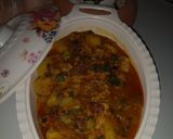 A picture of step 7 of Sweet potato with beans porridge.