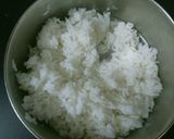 A picture of step 1 of Masala Corn Rice.