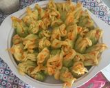A picture of step 1 of Stuffed Zucchini Blossoms.