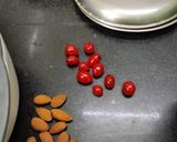 A picture of step 3 of Mango nuts grape sewai dessert#.