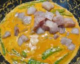 Czerwone tajskie rybne curry krok przepisu 4 zdjęcie