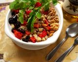 Foto del paso 1 de la receta: Quinoa, arroz Yamaní, mijo, frutos secos. Guarnición multicereal
