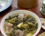 A picture of step 4 of Pickled Vegetable Soup with Pork Ribs ala Tiger Kitchen (non-Halal).