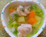 Hình bước làm 3 của món Cơm dĩa đùi gà chiên
