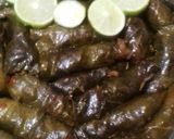 A picture of step 6 of Stuffed Grape Leaves (Mahshi Warak Enab).