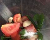 A picture of step 1 of Coriander spicy chutney.