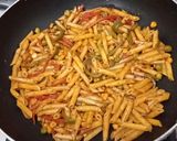 A picture of step 6 of Peri Peri Vegetable Pasta.