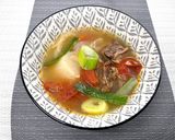 營養滿滿~微酸辣的「白蘿蔔番茄牛肋湯」的食譜步驟7照片