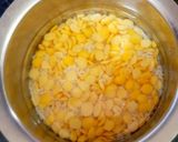 A picture of step 1 of Ladies finger mor kuzhambu.