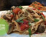Foto del paso 2 de la receta: Espaguetti baby portobello & Pomodoro