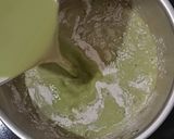 Foto langkah ke 3 dari resep Hunkwe Matcha Glass Dessert.