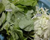 Gambar langkah 1 resipi Sup Sayur Simple Sedap.