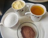 சாக்லேட் மைசூர்பாக்(chocolate mysorepak recipe in tamil) ரெசிபி ஸ்டேப் 1 புகைப்படம்