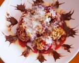 Foto del paso 6 de la receta: Crumble de avena sin gluten con fresas y salsa de chocolate