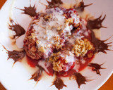 Foto del paso 6 de la receta: Crumble de avena sin gluten con fresas y salsa de chocolate