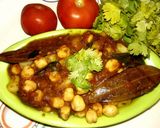 काबुली चने और आलू की सब्जी बिना प्याज लहसुन के Kabuli gram and potato curry without Recipe in Hindi) रेसिपी चरण 7 फोटो