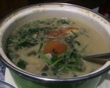 Foto langkah ke 4 dari resep Bobor selada air(Selada air masak santan).