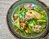 Hình bước làm 6 của món Canh gà lá Giang