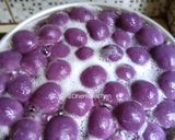 Foto langkah ke 2 dari resep Kolak candil biji salak ubi ungu.